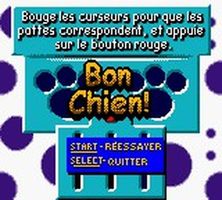 une photo d'Ã©cran de Les 102 Dalmatiens a la Rescousse sur Nintendo Game Boy Color